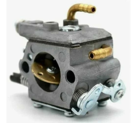 Изображение товара Карбюратор Amperin для бензопил 45/52/4500/5200/4518/5220 с праймером (медные отводы) 100048 083521