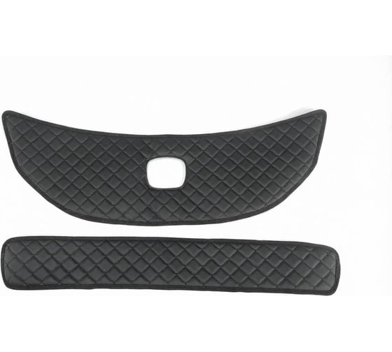 Изображение товара Утеплитель радиатора Defly для Honda Freed (GB3, GB4), 2014-2016, 2-й рестайлинг, экокожа черная ZHon20-2KR