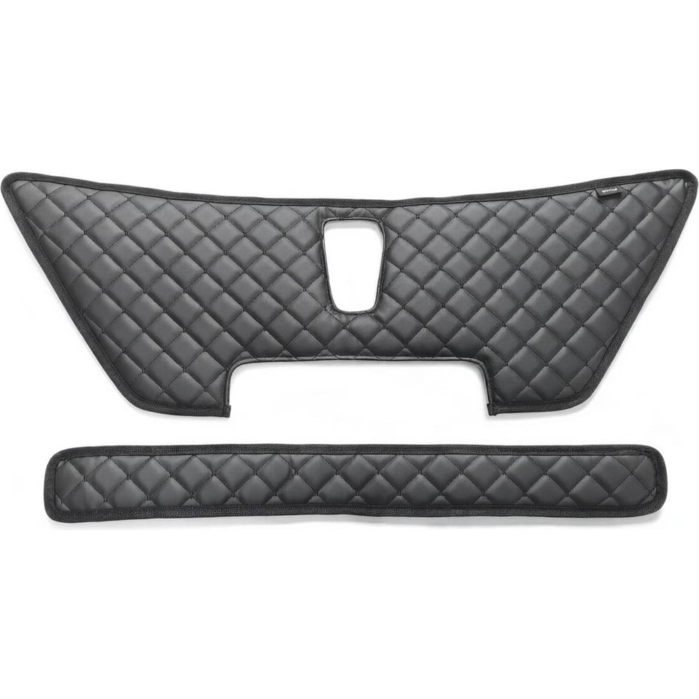 Изображение товара Утеплитель радиатора Defly для Toyota Premio (T260), 2016-2021, 2-й рестайлинг, экокожа черная ZTy79-2KR