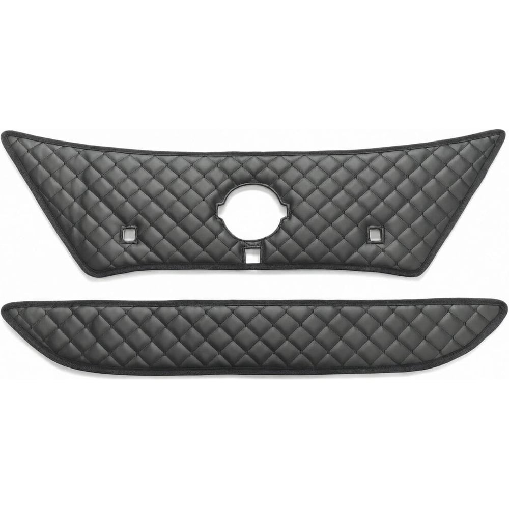 Изображение товара Утеплитель радиатора Defly для Nissan Note (E13), 2020-2023, экокожа черная ZNis17-2KR