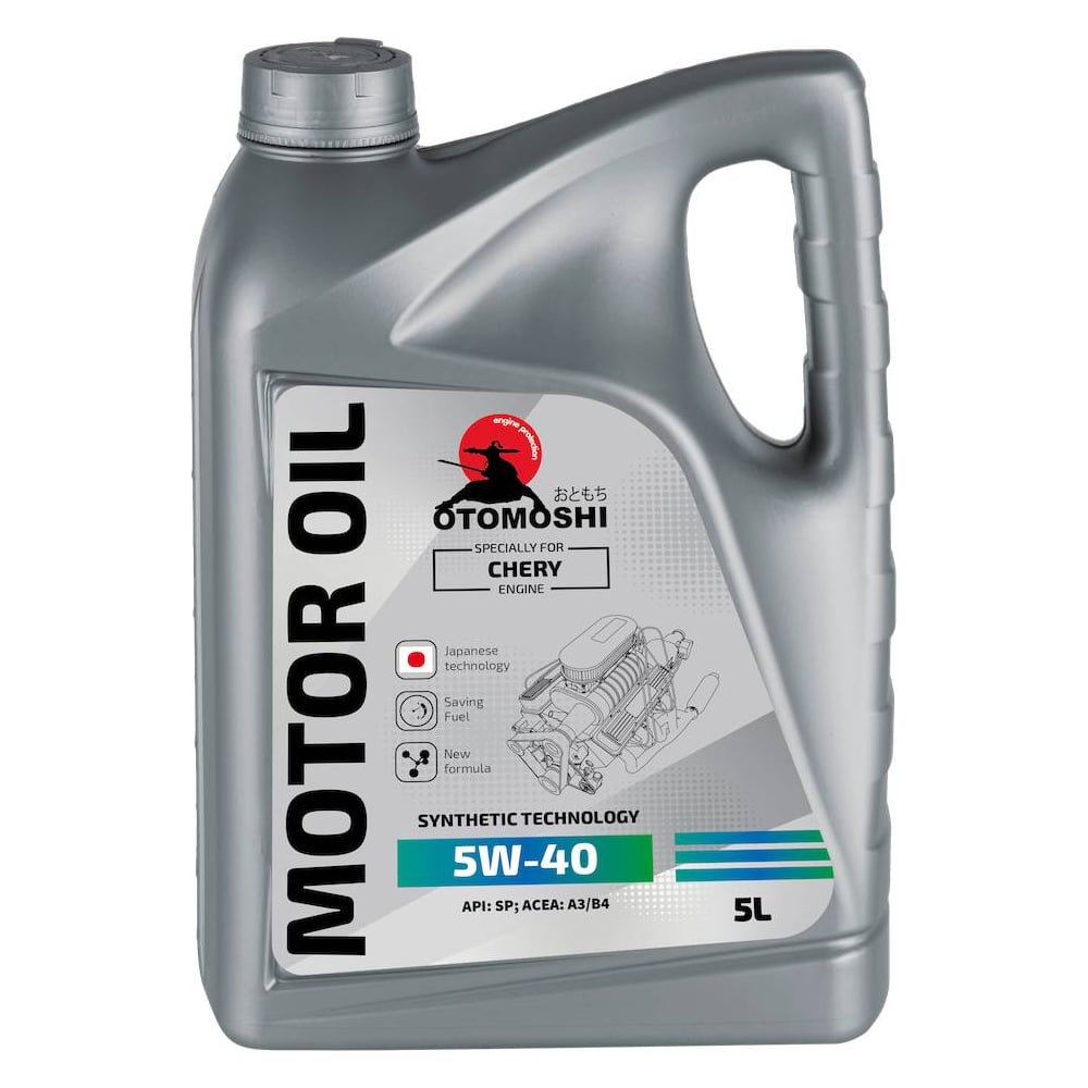 Изображение товара Масло моторное Otomoshi FOR CHERY 5W-40 5л MF209177
