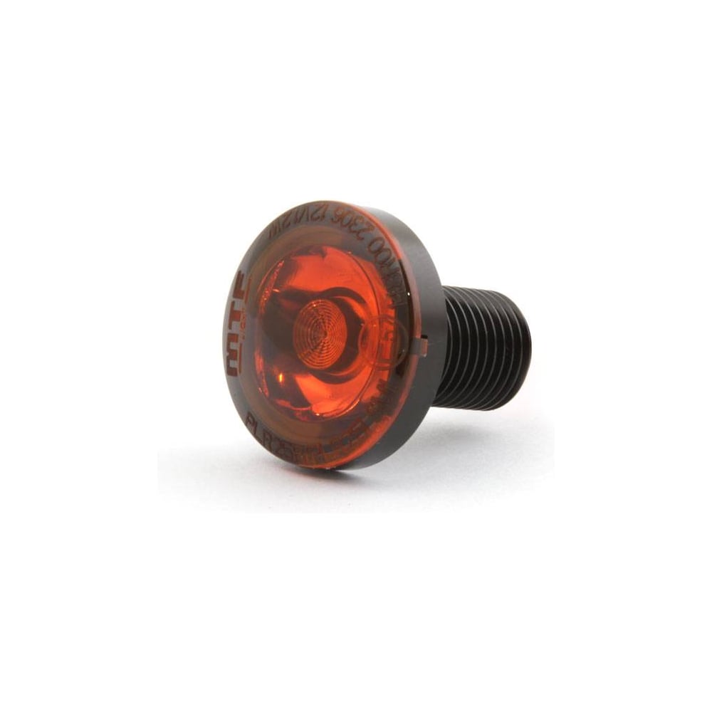 Изображение товара Габаритные огни светодиодные MTF Light 24В, 1Вт, 150лм, ЕСЕ R148/149, янтрный свет, янт. стекло, 2шт TLR25AA