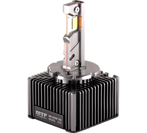 Изображение товара Светодиодные лампы MTF Light серия CYBER LIGHT, D8S, 42V, 35W, 3750lm, 6000K, кулер, комплект. CPD8K6