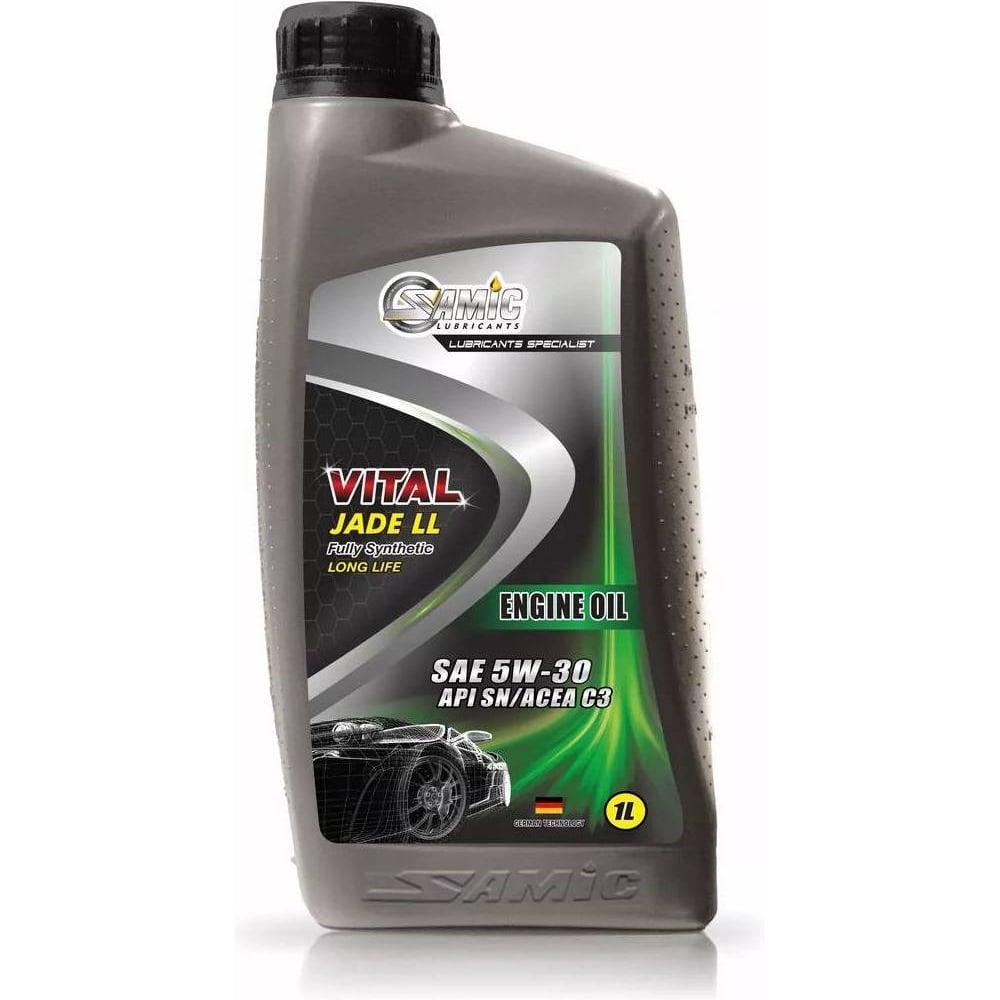 Изображение товара Моторное масло Samic Vital Jade LL 5W-30 для легковых автомобилей