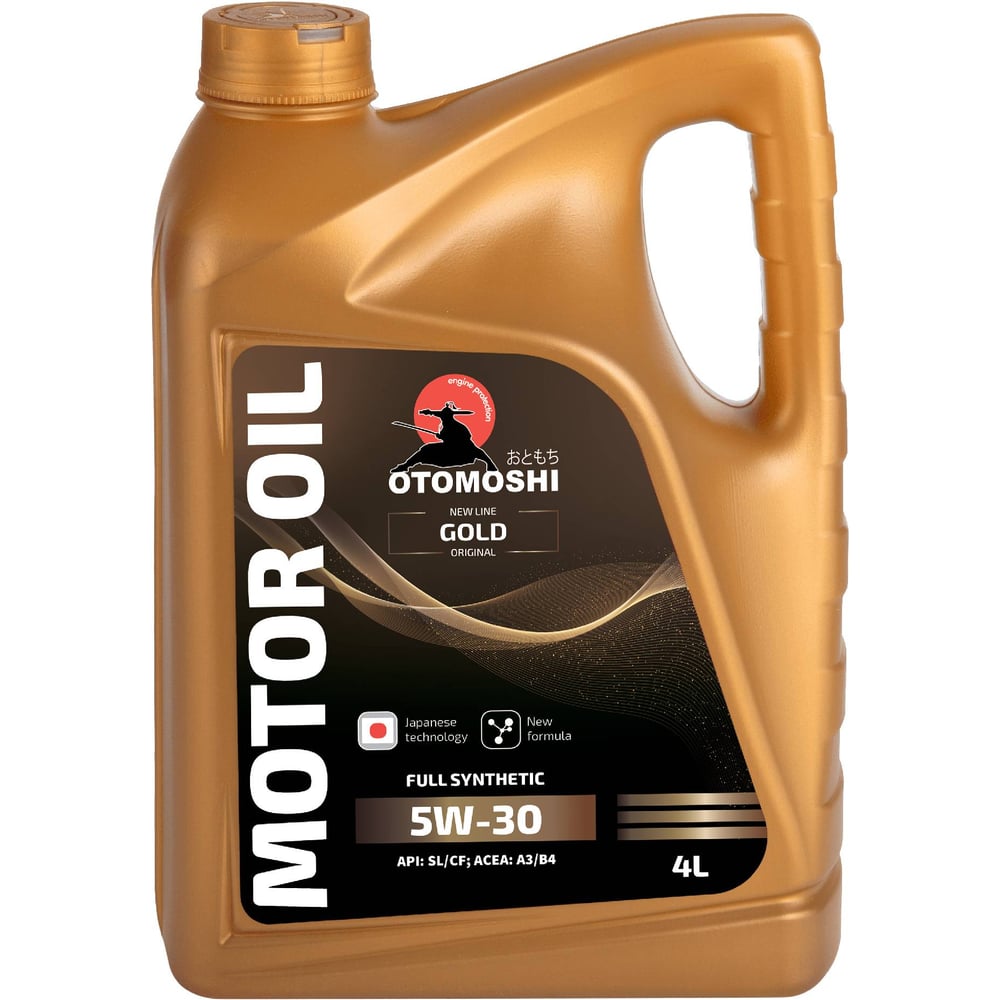 Изображение товара Масло моторное Otomoshi GOLD 5W-30 4л MF216442