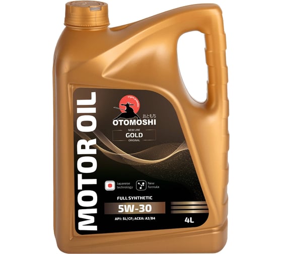 Изображение товара Масло моторное Otomoshi GOLD 5W-30 4л MF216442