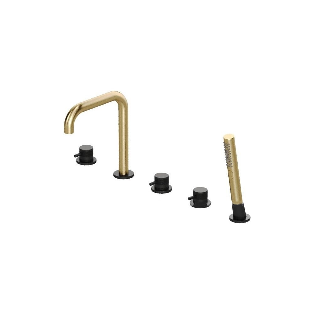 Изображение товара ALLEN BRAU PRIORITY смеситель для ванны двуручный 5.31007-31GB