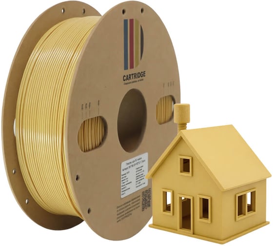 Изображение товара Пластик для 3D-принтера Solution print CartriDge PETG, светло-бежевый 361790