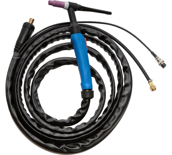 Изображение товара Горелка аргоновая PLAZWELD PWE TIG-26V (M12x1 / 2-pin), 4м 26V412