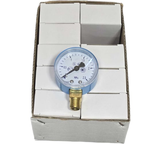 Изображение товара Манометр кислородный LAVA 2.5 МРА, уп.10 УТ000001167