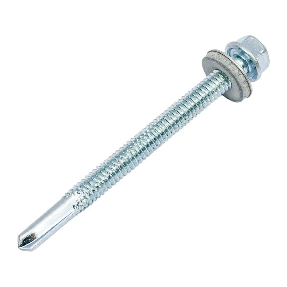 Изображение товара Саморез ЦММ 6,3х76 для деревянных оснований со сверлом и цинковым покрытием