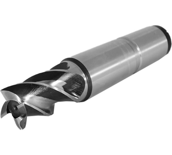 Изображение товара Фреза концевая Beltools 40х63х218 Р6М5К5 Z=4 к/х КМ5 для высокопрочных трудообрабатываемых и титановых сплавов с центровым отверстием ГОСТ 23248-78 ri.189.3038