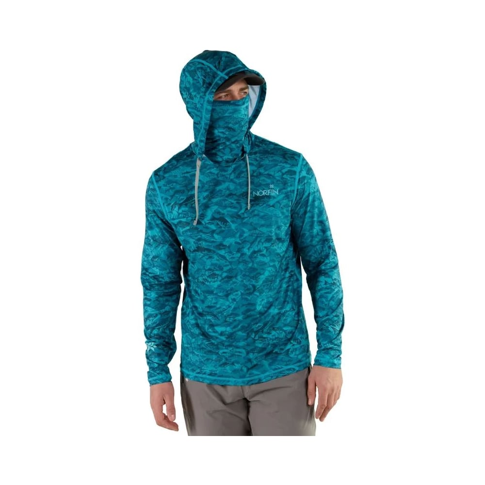 Изображение товара Джемпер NORFIN SUN PRO MARLIN HOODIE GREEN 03 р.L 132203-L