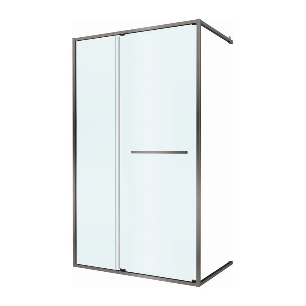 Изображение товара Душевая дверь Cezares LUX-B-FS-11-120-C-GM из закаленного стекла