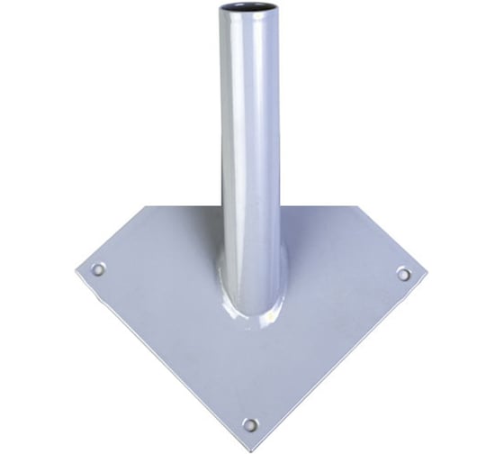 Изображение товара Кронштейн настенный ОФИСМАГ для флага на одно древко, три точки крепления, металл, 40177 550245