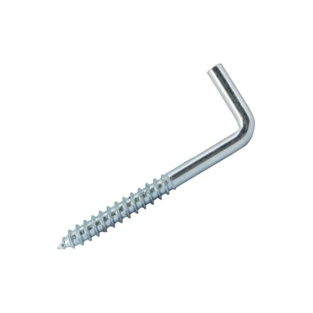 Изображение товара Прямоугольный крючок STEELREX Г - образный, цинк 8,0х 60 кор. с ок. - 40 шт. 0130008060B400004032