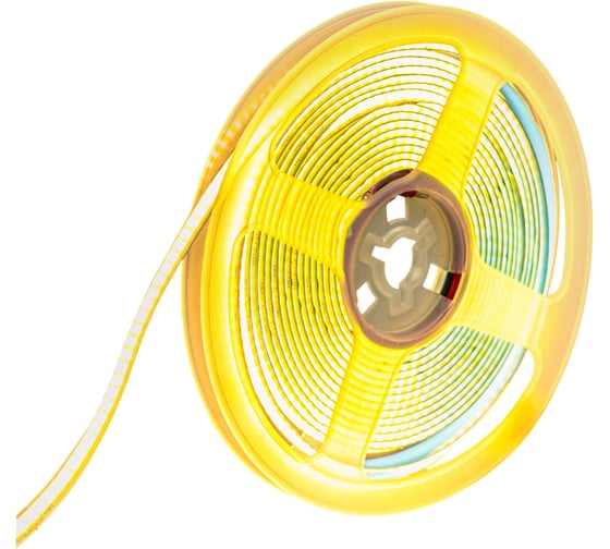 Изображение товара Светодиодная лента Alvar Алвар ПРЕМИУМ COB 12В 8Вт 3000К теплая, IP33, 310 светодиодов AL-PC128WW_5