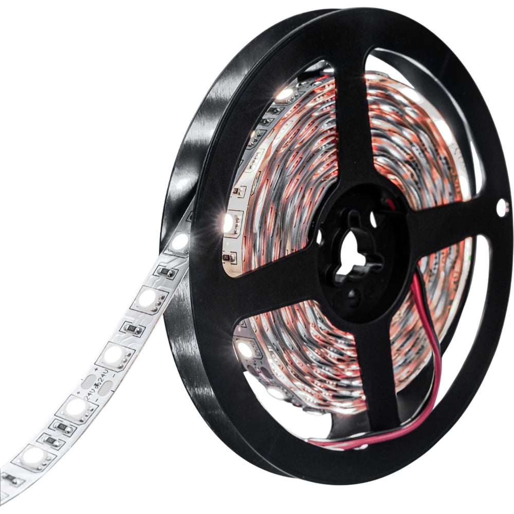 Изображение товара Светодиодная лента Alvar Алвар ПРЕМИУМ 24В 14.4Вт 6000К холодная, IP20, 5050 60 светодиодов AL-P2414W_5