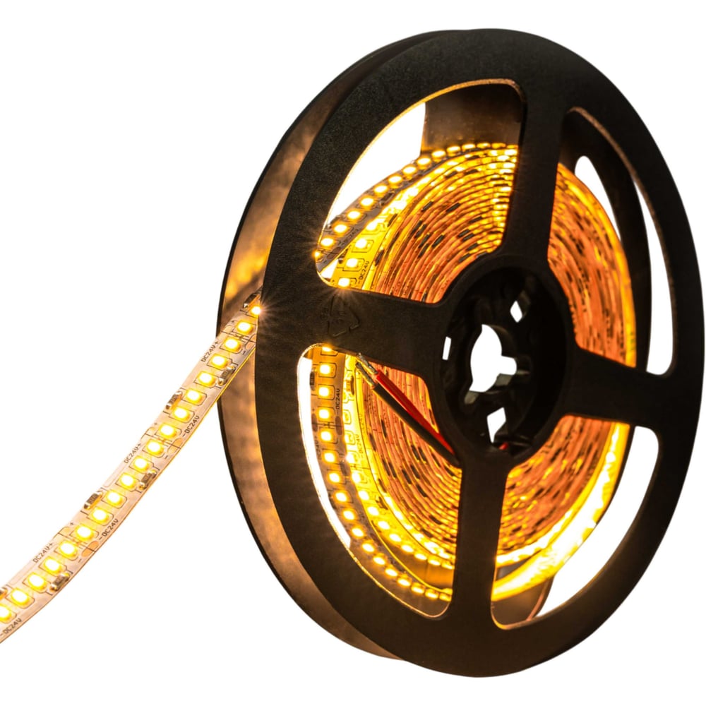 Изображение товара Светодиодная лента Alvar Алвар ПРЕМИУМ 24В 24Вт 3000К теплая, IP20, 3014 240 светодиодов AL-P2424WW_5