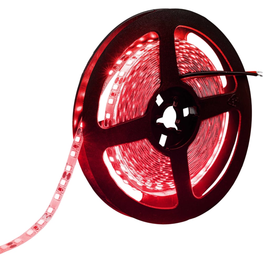 Изображение товара Светодиодная лента Alvar Алвар ПРЕМИУМ 24В 9.6Вт красная 120 LED/м 5 м