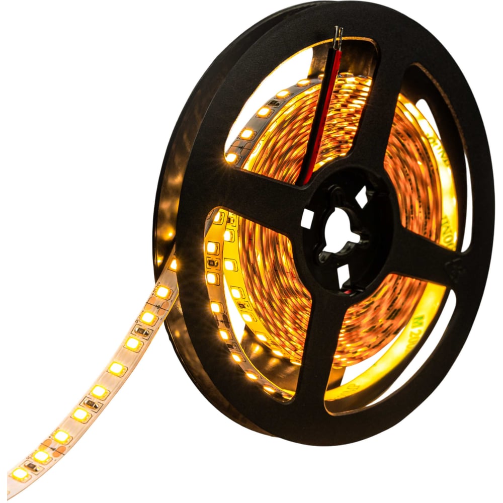 Изображение товара Светодиодная лента Alvar Алвар ПРЕМИУМ 24В 9.6Вт 3000К теплая, IP20, 2835 120 светодиодов AL-P2496WW_5