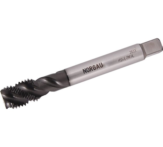 Изображение товара Метчик машинный NORGAU М16 DIN376 6H HSS-E-PM UNI AlCro Form C 013185516