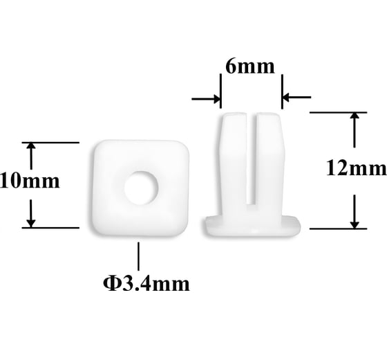 Изображение товара Автокрепеж для Chrysler/Ford 10 шт 6033677, 379830S КрепАвто 0164