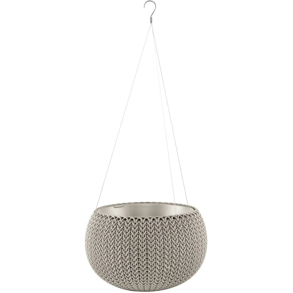Изображение товара Кашпо подвесной бежевый KETER Cozies S 229536