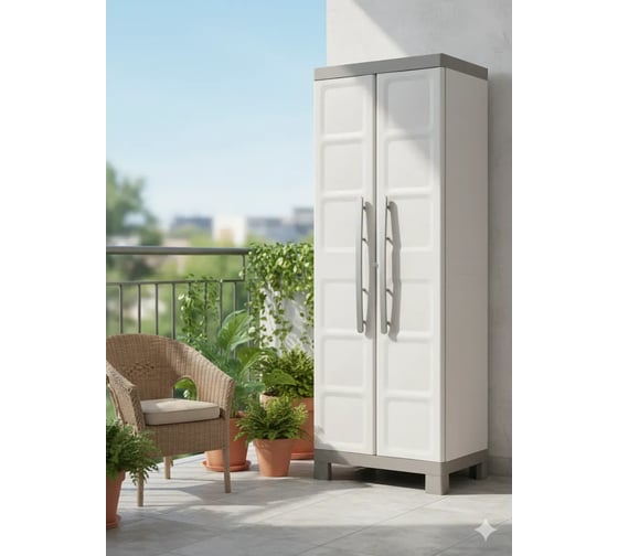 Изображение товара Шкаф пластиковый высокий Keter EXCELLENCE MULTI PURPOSE 241047