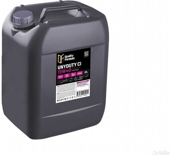 Изображение товара Моторное масло Quality Formula QF UNYDUTY CI 15W40, 20л 430900066