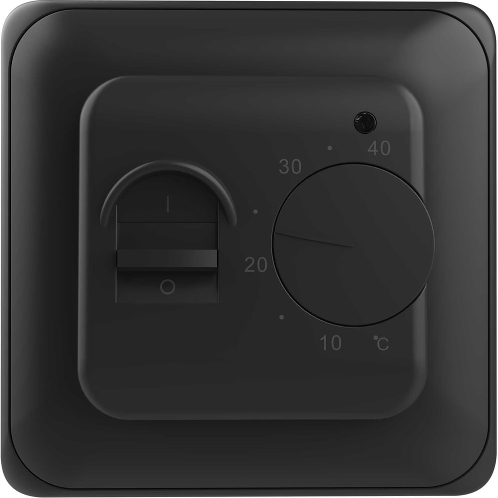 Изображение товара Терморегулятор SOGREIME ЕТ-27 (черный матовый) 0К-00001513