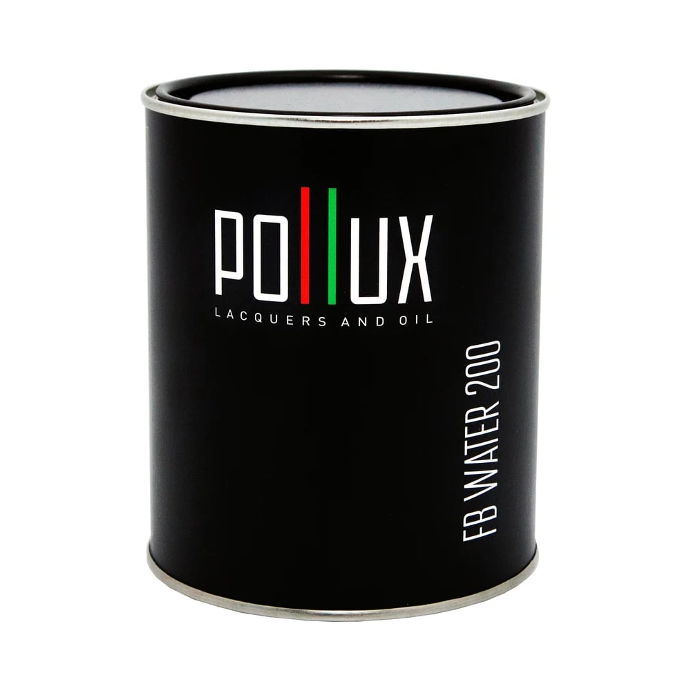 Изображение товара Краска акриловая полуматовая для стен Pollux быстросохнущая без запаха/для наружных и внутренних работ/укрывная, цвет антрацитово-серый (RAL7016) 5L FB200C-7016-5L