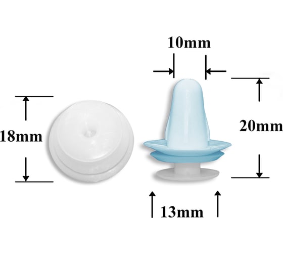 Изображение товара Автокрепеж для Lexus/Toyota 10 шт 6777122010, 6777116020, 67771-30060, MR114963 Крепавто 0214