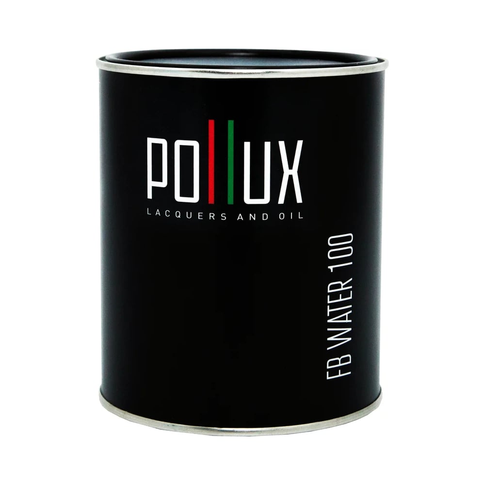 Пропитка для дерева водоотталкивающая акриловая матовая Pollux FB Water 100 3 в 1, антисептик/лазурь/грунтовка для древесины, быстросохнущая, без запаха, цвет чёрно-оливковый (RAL6015) 5L FB100C-6015-5L