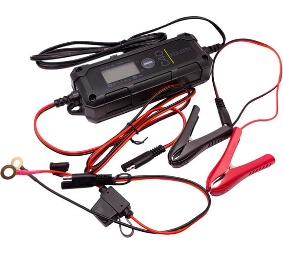Изображение товара Зарядное устройство KOLBEN SAE BAG 6/12В, 1А/4,0A C40, KB-C40v2