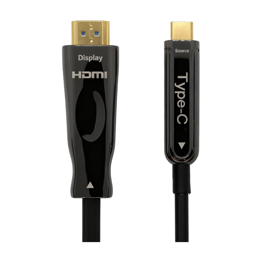 Изображение товара Активный оптический кабель Filum USB Type C 3.1 Gen2-HDMI 2.0, 10 Gbps, 4K (3840х2160px) 60Hz, HDCP 2.2, HDR10, DP Alt Mode, FL-AOC-USB-C-HDMI2.0-40M