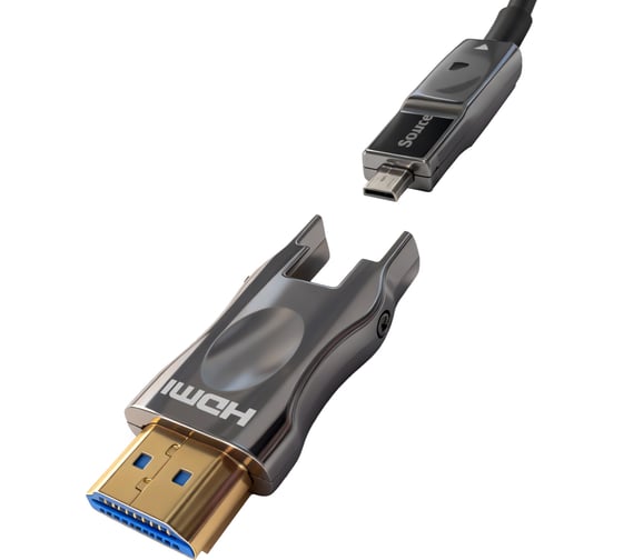 Изображение товара Адаптер переходник Filum HDMI A male 2.1 - HDMI micro-D female 2.1, 48 Gbps, 8K (7680х4320px) 60Hz / 4K (3840х2160px) 120Hz, (HDCP 2. FL-A-HMAM-HMDF