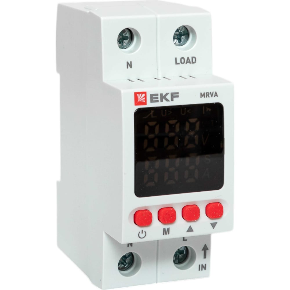 Изображение товара Реле MRVA-32A-v2 EKF - 32 А, дисплей, 2 модуля, IP20