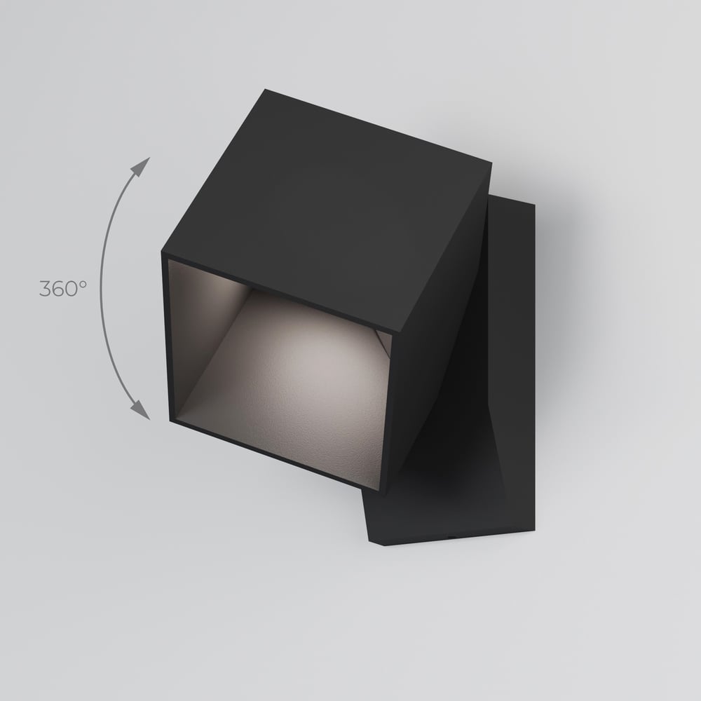 Изображение товара Светильник Fjord Elektrostandard 4000К 7Вт - архитектурный корпус, черный