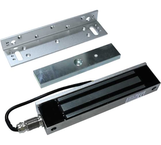 Изображение товара Замок электромагнитный Титанум TM-EMLF-350W IP65, в комплекте прямая планка и L-образное крепление ЭТ000002336