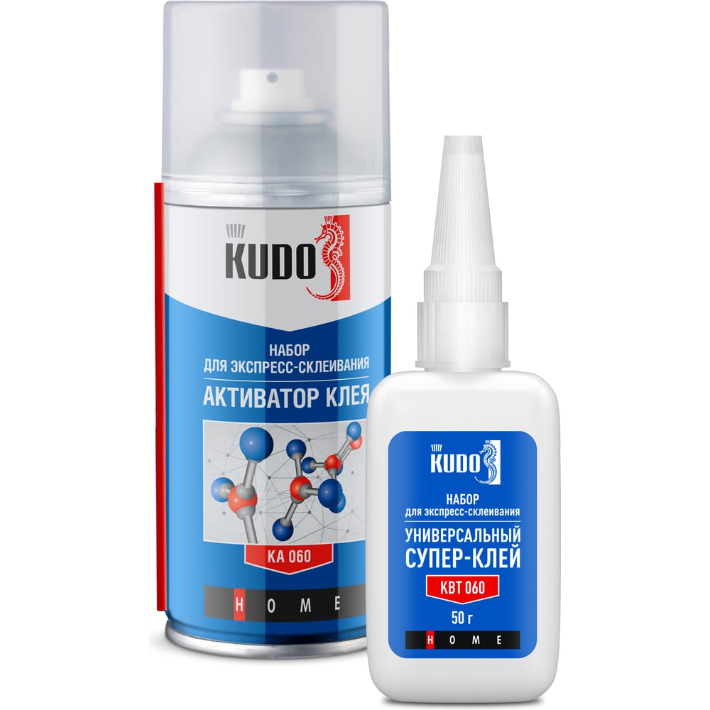 Изображение товара Набор для экспресс-склеивания KUDO HOME универсальный, двухкомпонентный KBS-060