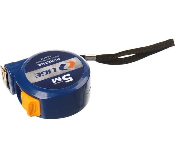 Изображение товара Рулетка LIGE 5м 19мм пластиковый корпус, фиксатор, ремешок LG-8451 319982