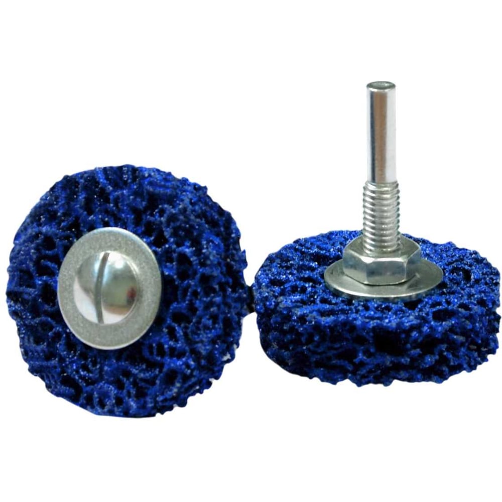 Изображение товара Круг зачистной коралловый с оправкой в сборе БАЗ 76х15х6 Blue 00-01018629