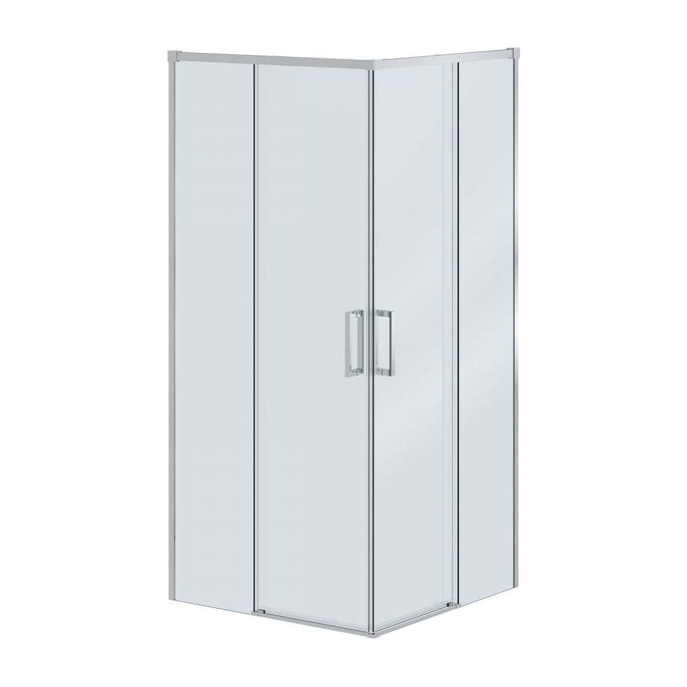 Изображение товара Душевой уголок Cezares PLANE-A-2-90-C-CR с раздвижными стенками и хромовым профилем