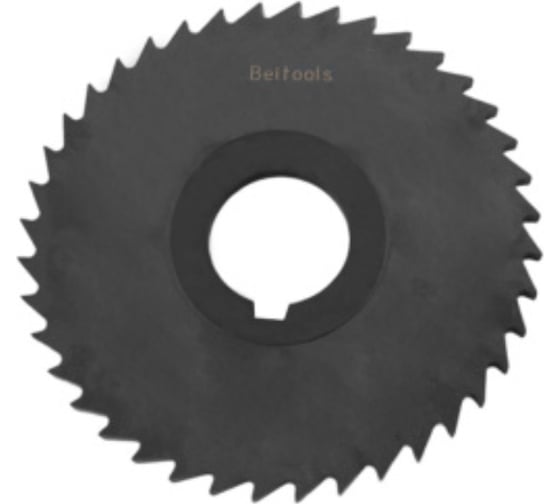 Изображение товара Фреза прорезная Beltools 100х3х27 Z=40 тип 2 со ступицей и ш/п HSS Nit ГОСТ 2679-93 ri.174.2284