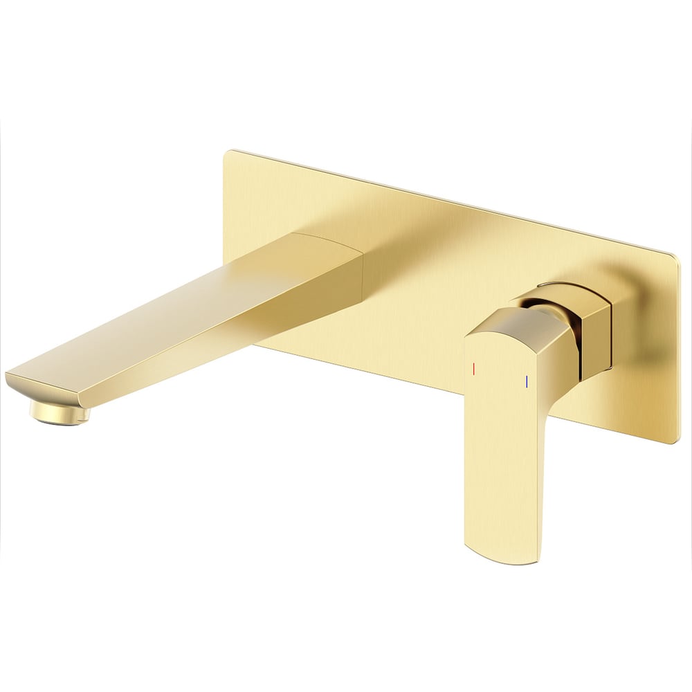 Изображение товара Смеситель для раковины встраиваемый Wonzon & Woghand FORZA, Брашированное золото WW-88869031-BG