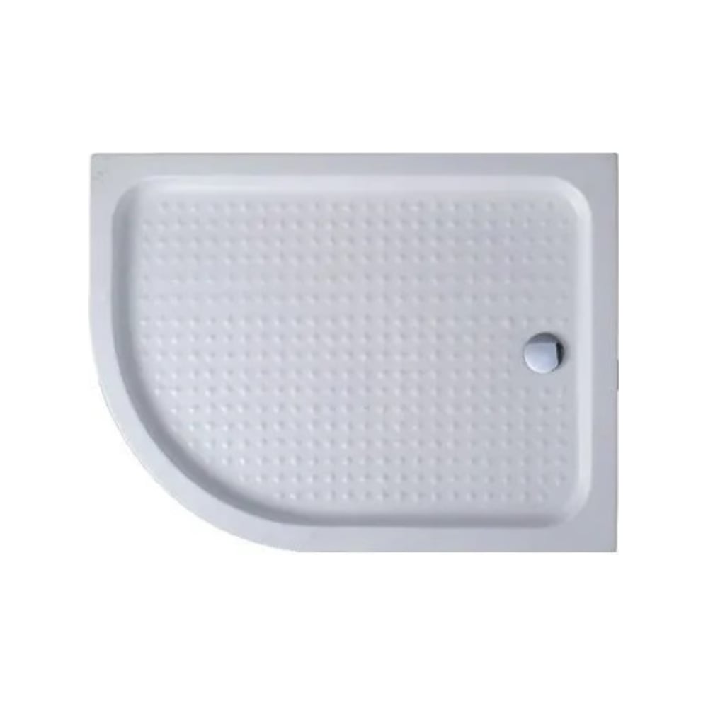 Изображение товара Акриловый поддон Cezares TRAY-A-RH-100/80-550-15-W-R с асимметричной формой