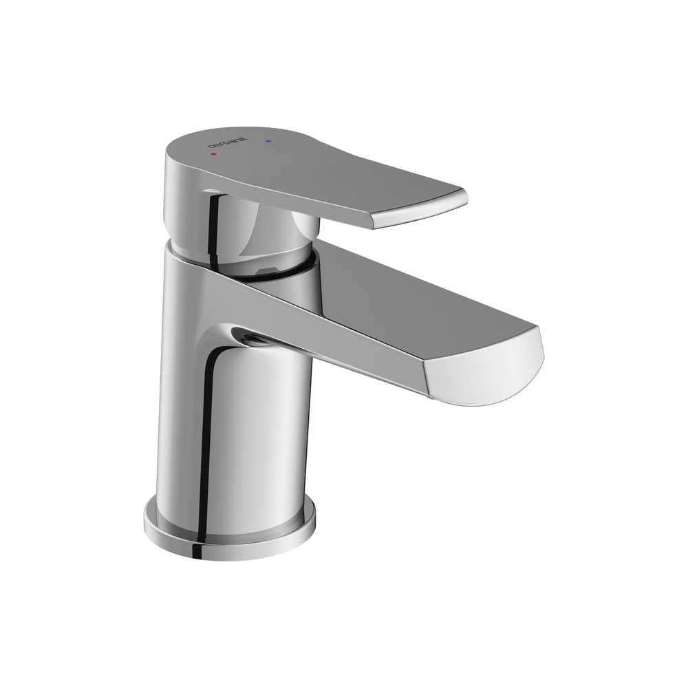 Изображение товара Cersanit CITY однорычажный смеситель для раковины, хром-никель, 117 х 73 мм