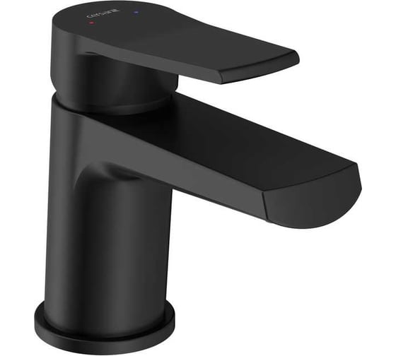 Изображение товара Смеситель для раковины Cersanit CITY однорычажный черный 68396