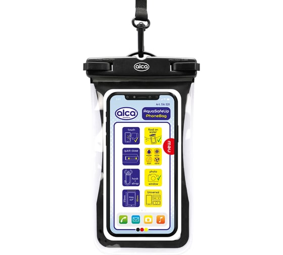 Изображение товара Водонепроницаемый чехол телефона с воздушной подушкой Alca 516320